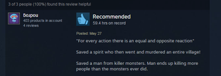Illustration for article titled The Witcher 3, As Told By Steam Reviews